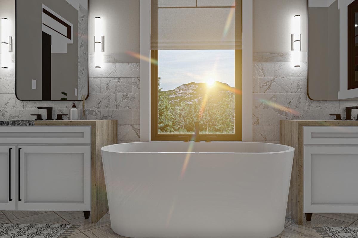 Plan 623070DJ: Handsome Barndominium-Style House Plan with Large 3-Car Garage - Image #16 - Barndominium, Country, Craftsman, Modern Farmhouse, Rustic