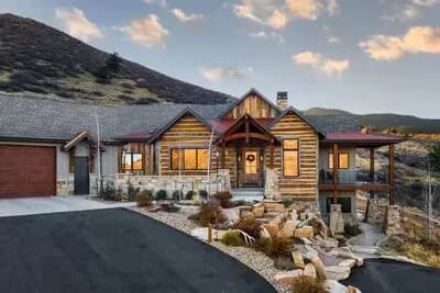 Mountain Modern Home Plan with Studio and Walkout Basement - 2516 Sq Ft