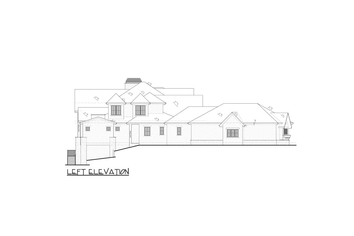 Plan 95134RW: Spacious Two-story Home Plan with Walkout Basement and Home Office - Image #4 - Country, Craftsman