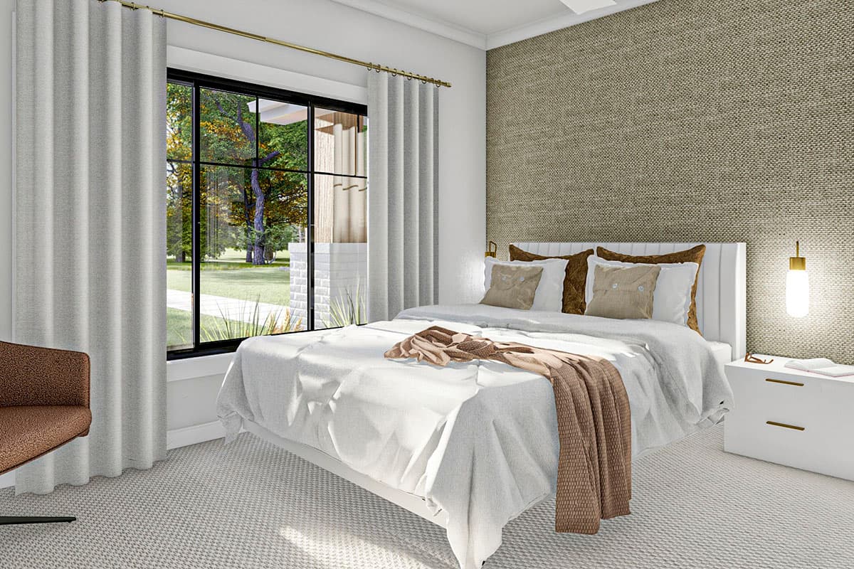 Plan 623071DJ: Craftsman Cottage House Plan under 750 Square Feet - Image #7 - Bungalow, Cottage, Country, Craftsman, New American, Traditional, Vacation