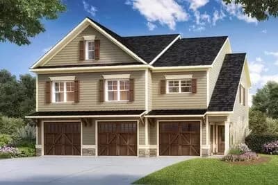 1474 Sq Ft 2 Bed Garage with 1384 Sq Ft Apartment Above with Optional Elevator