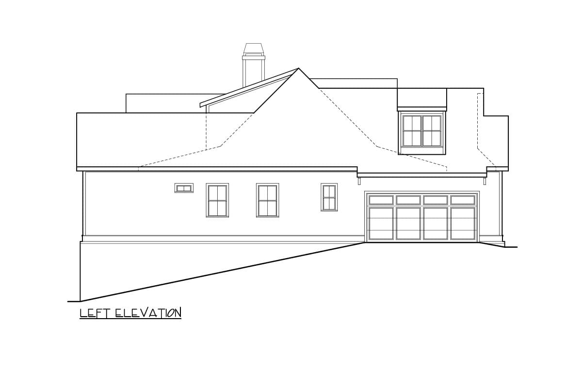 Plan 710413BTZ: One Story Modern Farmhouse with Optional Upstairs Expansion - 2355 Sq Ft - Image #4 - Country, Modern Farmhouse, New American