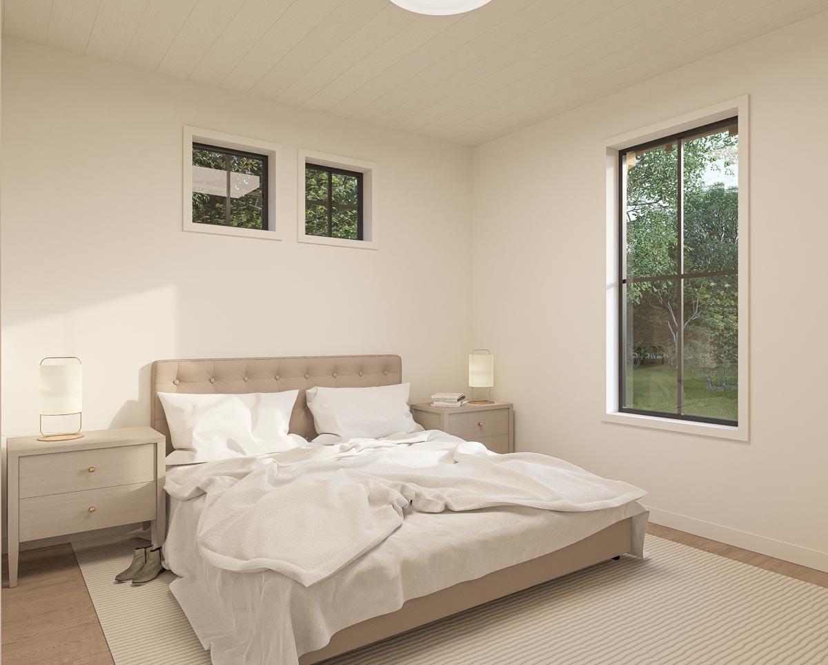 Plan 270055AF: Mountain Cottage with Two-Story Great Room and Loft - 1364 Sq Ft - Image #9 - Cabin, Cottage, Craftsman, Mountain, Rustic