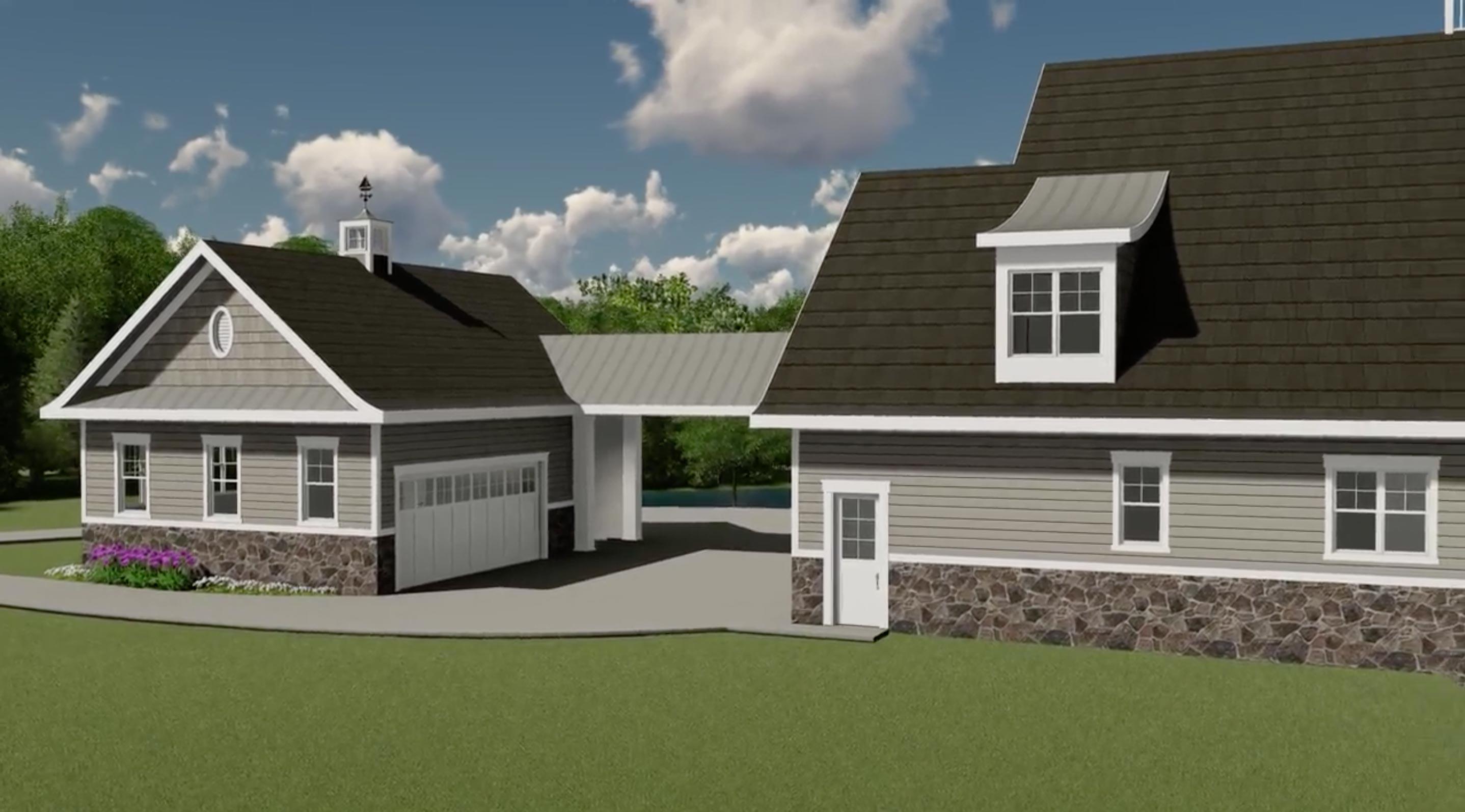 Plan 871015JEN: Luxury Coastal Home Plan for Rear Sloping Lot - Image #7 - Coastal, Country