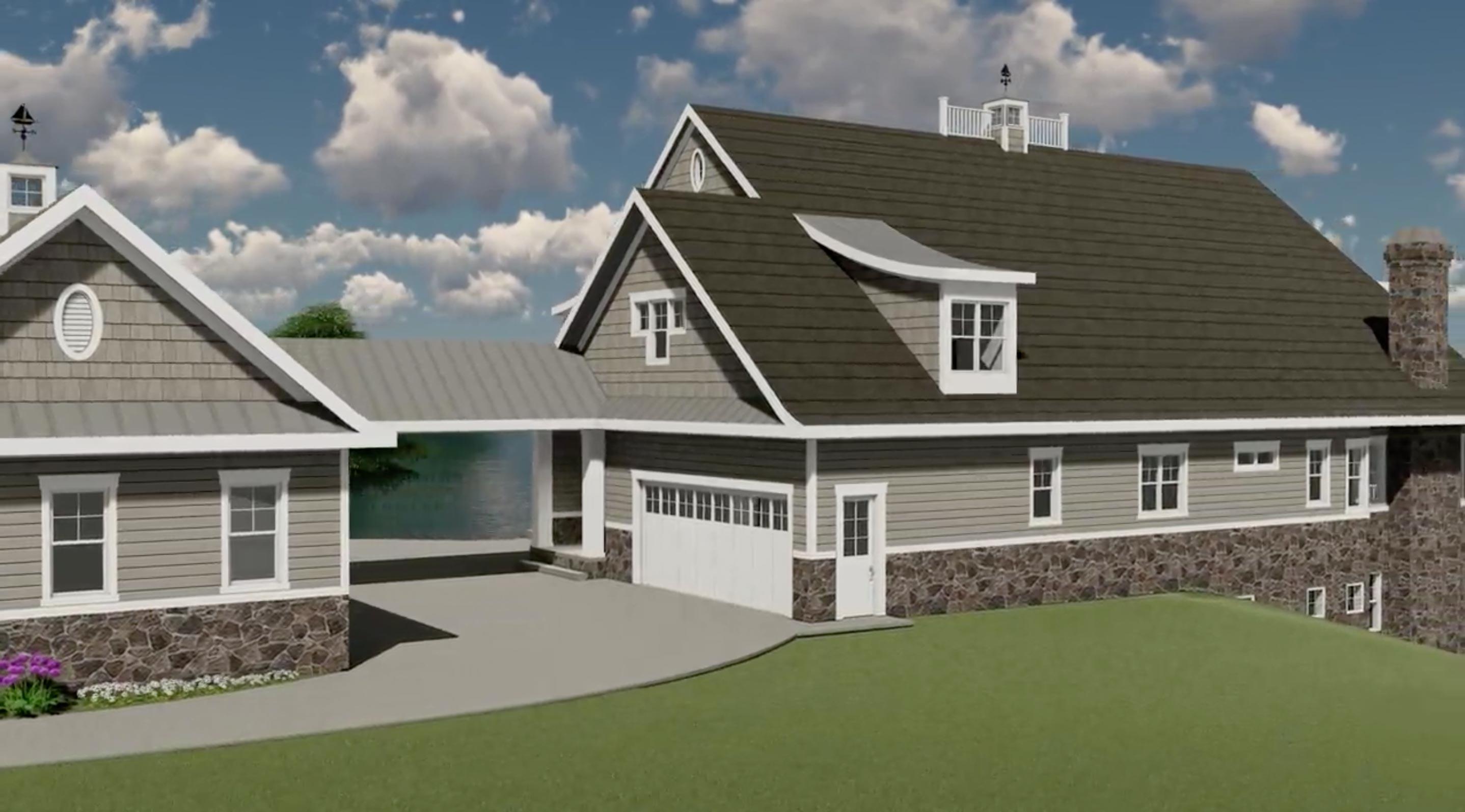 Plan 871015JEN: Luxury Coastal Home Plan for Rear Sloping Lot - Image #8 - Coastal, Country