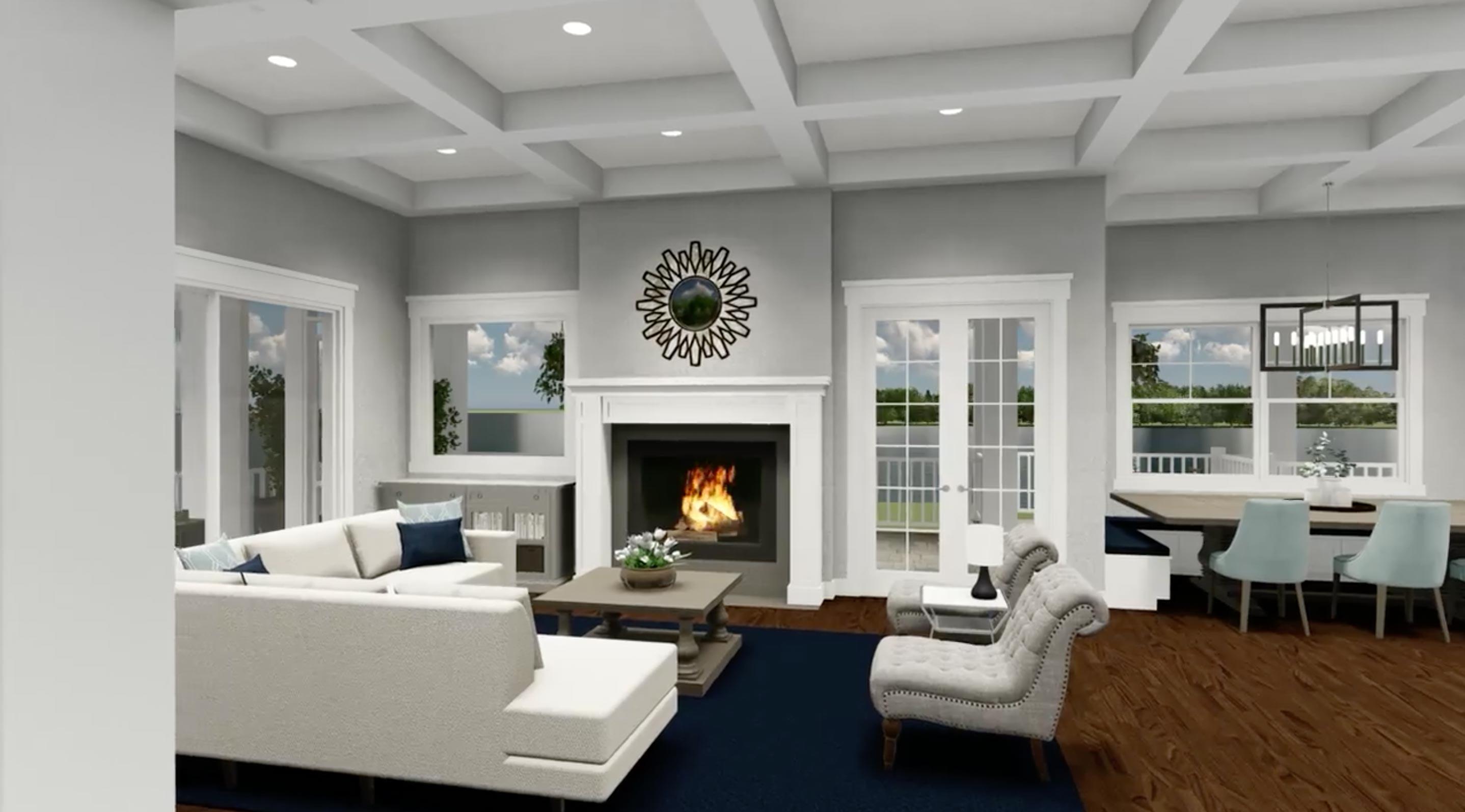 Plan 871015JEN: Luxury Coastal Home Plan for Rear Sloping Lot - Image #15 - Coastal, Country
