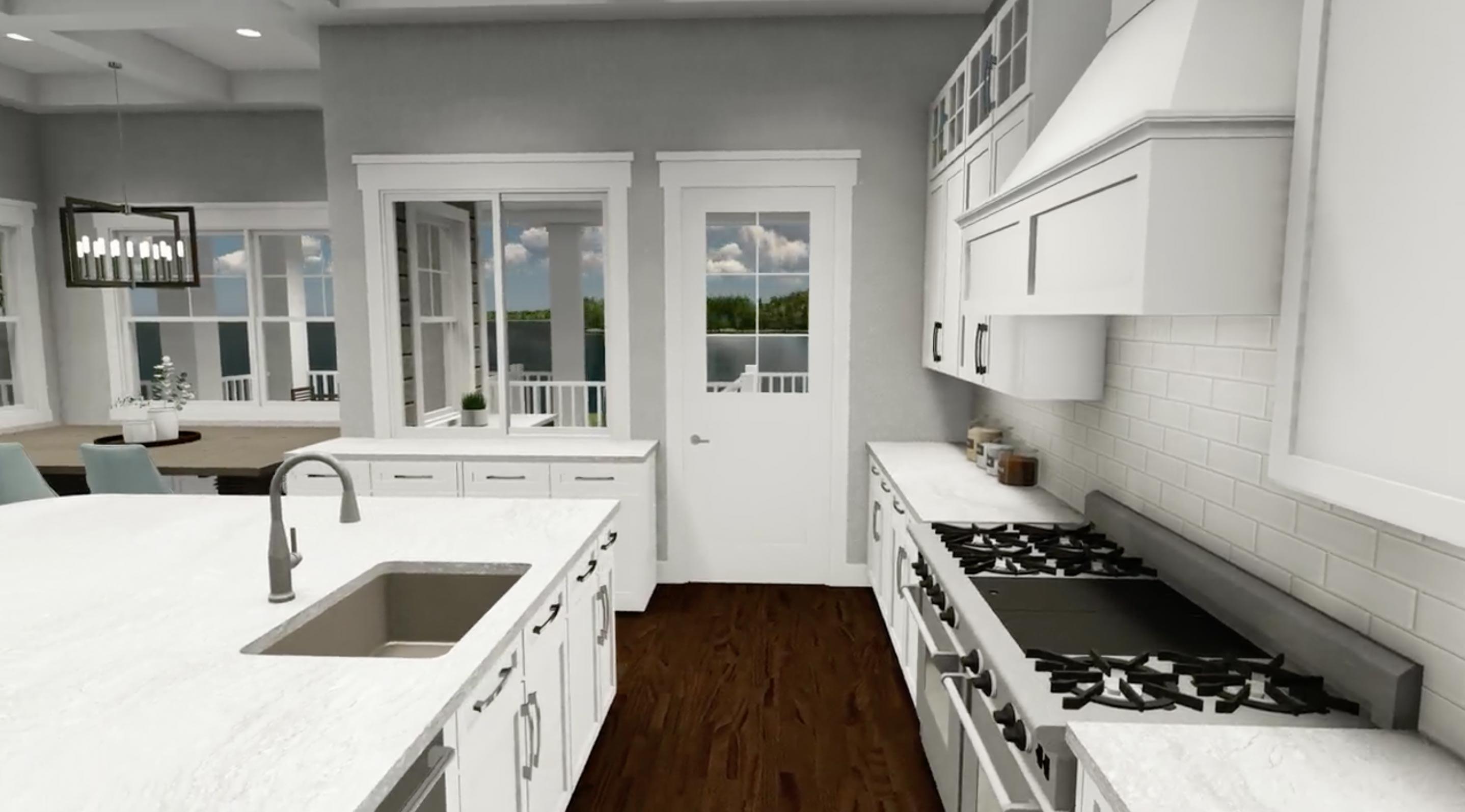 Plan 871015JEN: Luxury Coastal Home Plan for Rear Sloping Lot - Image #17 - Coastal, Country