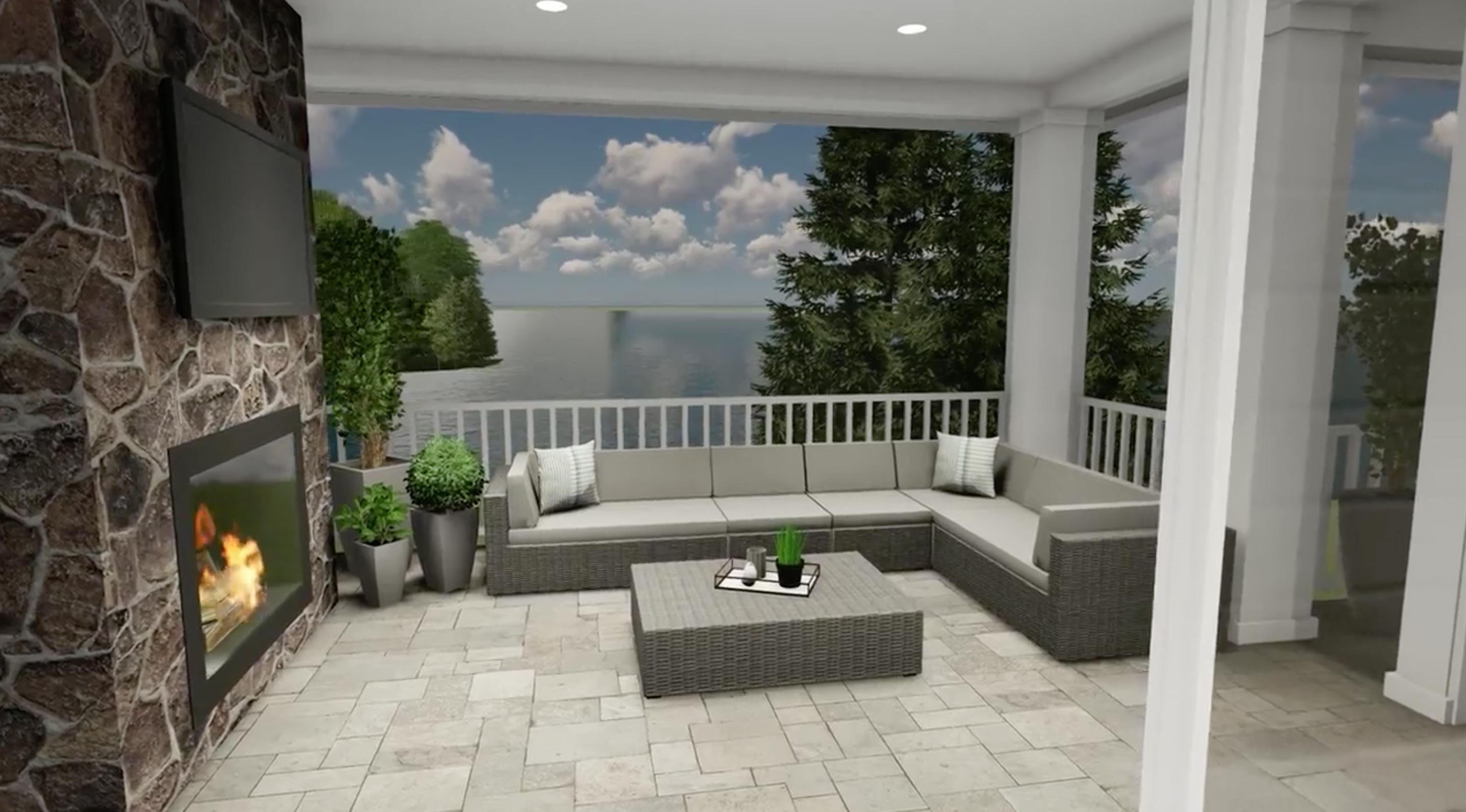 Plan 871015JEN: Luxury Coastal Home Plan for Rear Sloping Lot - Image #18 - Coastal, Country