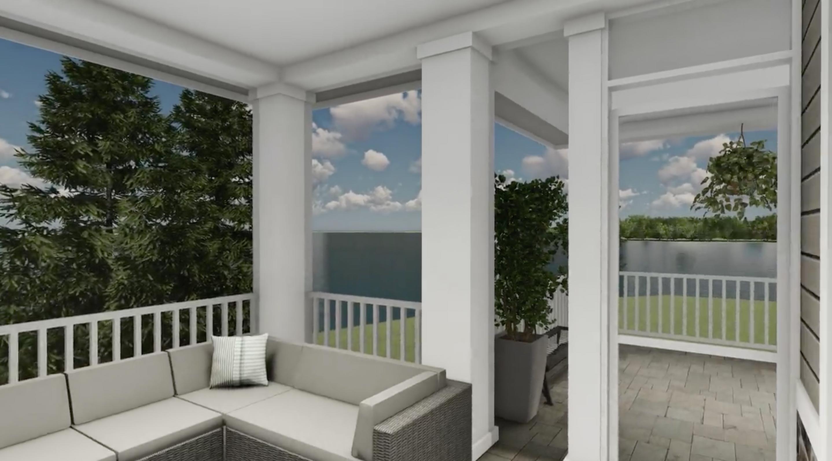Plan 871015JEN: Luxury Coastal Home Plan for Rear Sloping Lot - Image #19 - Coastal, Country