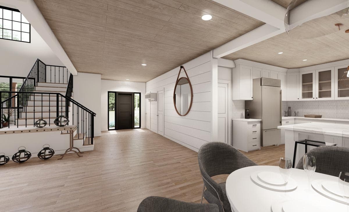 Plan 400000FTY: Barndominium House Plan with Man Cave Workshop in the Garage - 4272 Sq Ft - Image #9 - Barndominium, Country, Farmhouse, Traditional