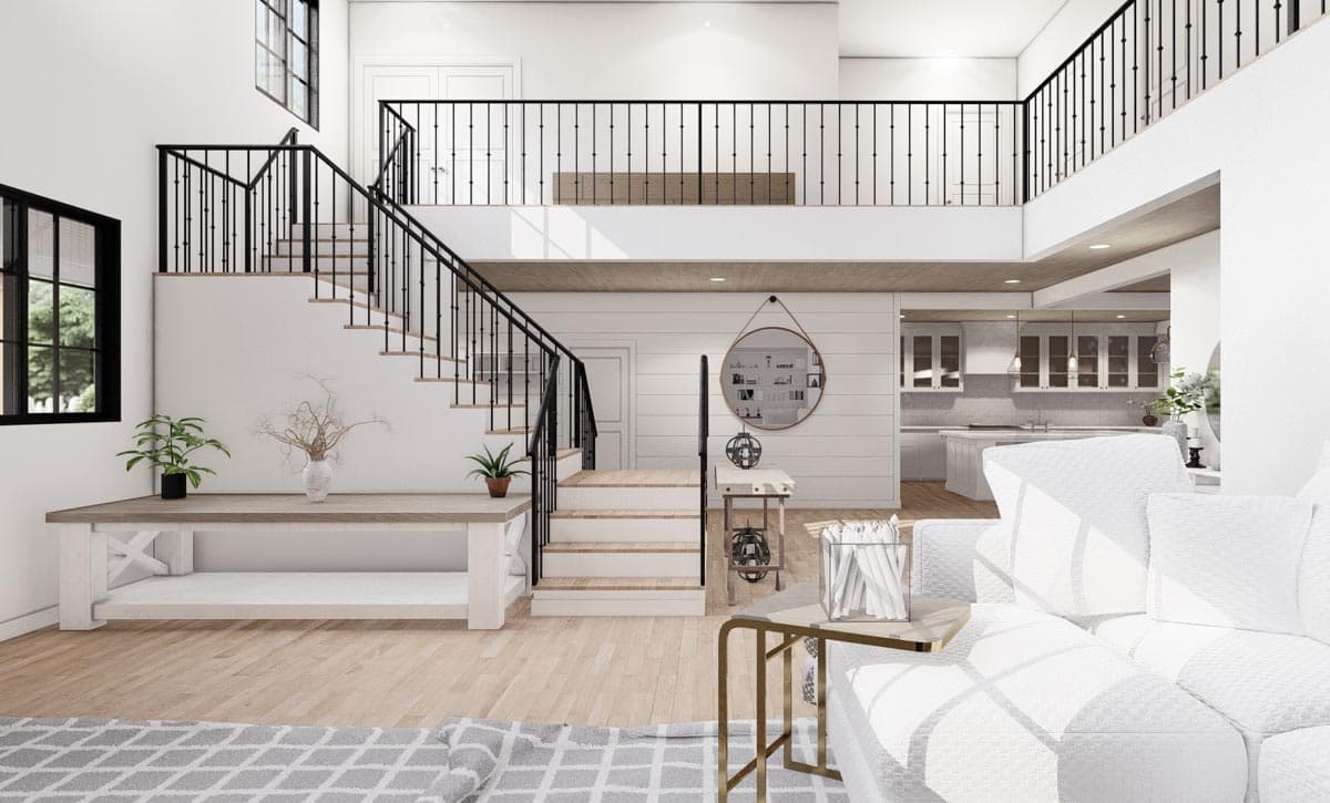 Plan 400000FTY: Barndominium House Plan with Man Cave Workshop in the Garage - 4272 Sq Ft - Image #13 - Barndominium, Country, Farmhouse, Traditional