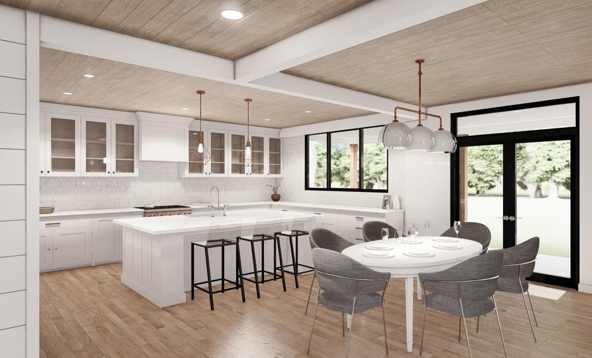 Plan 400000FTY: Barndominium House Plan with Man Cave Workshop in the Garage - 4272 Sq Ft - Image #15 - Barndominium, Country, Farmhouse, Traditional