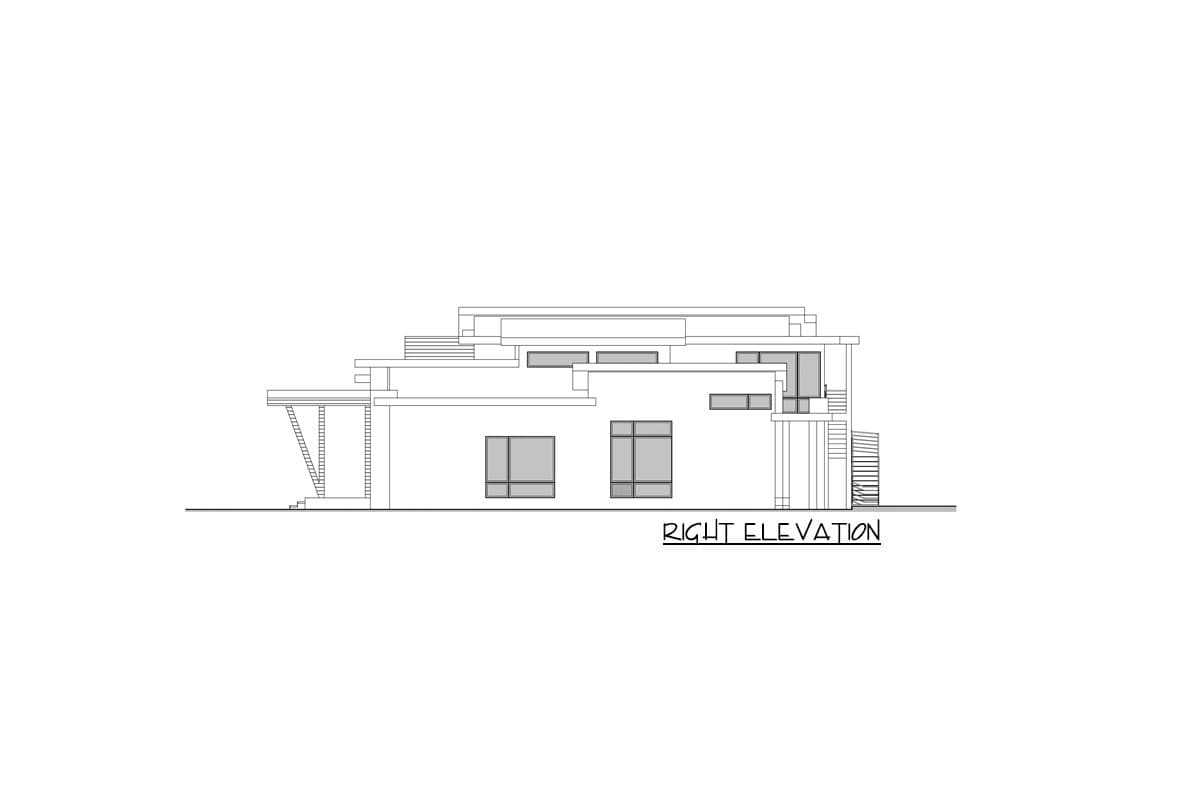 Plan 666138RAF: Modern Prairie House Plan for Indoor Outdoor Living - Image #8 - Modern, Northwest, Prairie