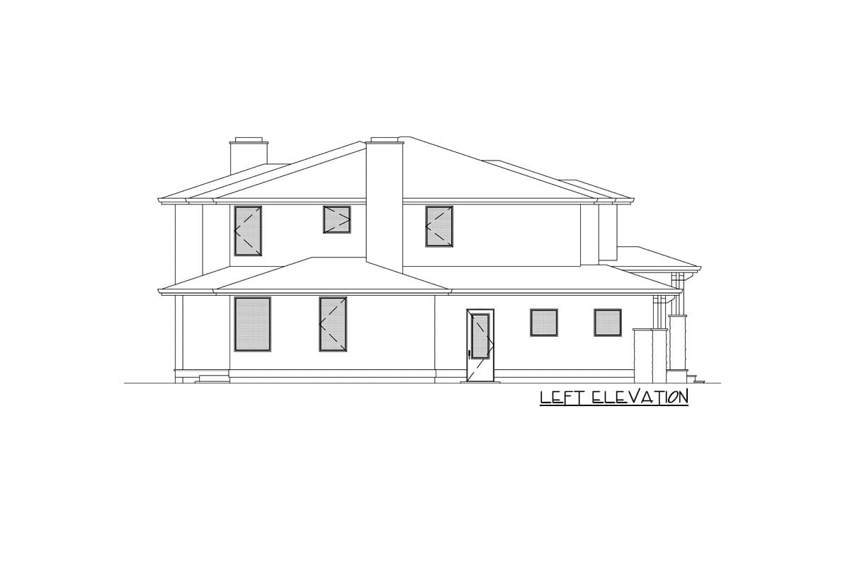 Plan 666142RAF: Contemporary Northwest Home Plan with Sauna - Image #40 - Contemporary, Modern, Northwest, Prairie