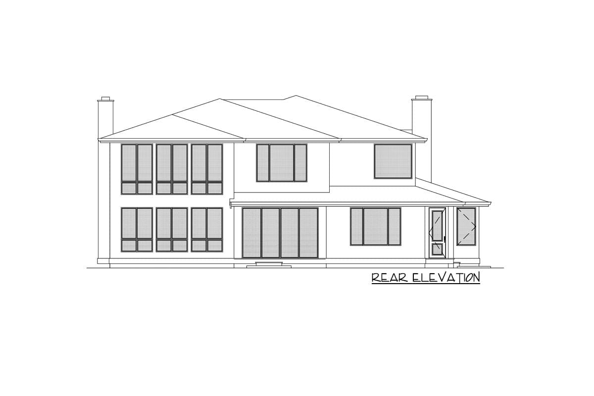Plan 666142RAF: Contemporary Northwest Home Plan with Sauna - Image #41 - Contemporary, Modern, Northwest, Prairie