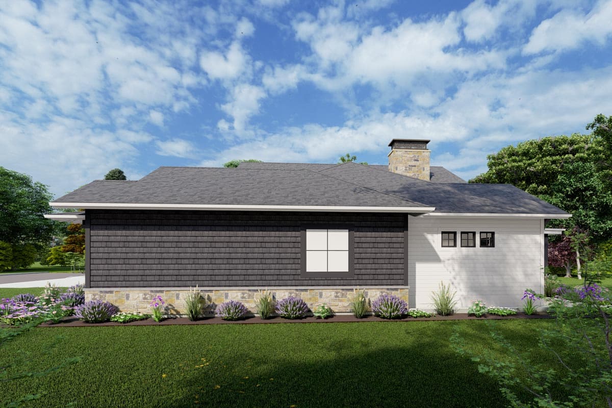 Plan 64521SC: One Story New American House Plan with Vaulted Great Room and Two Covered Patios - 2678 Sq Ft - Image #11 - New American, Prairie, Ranch