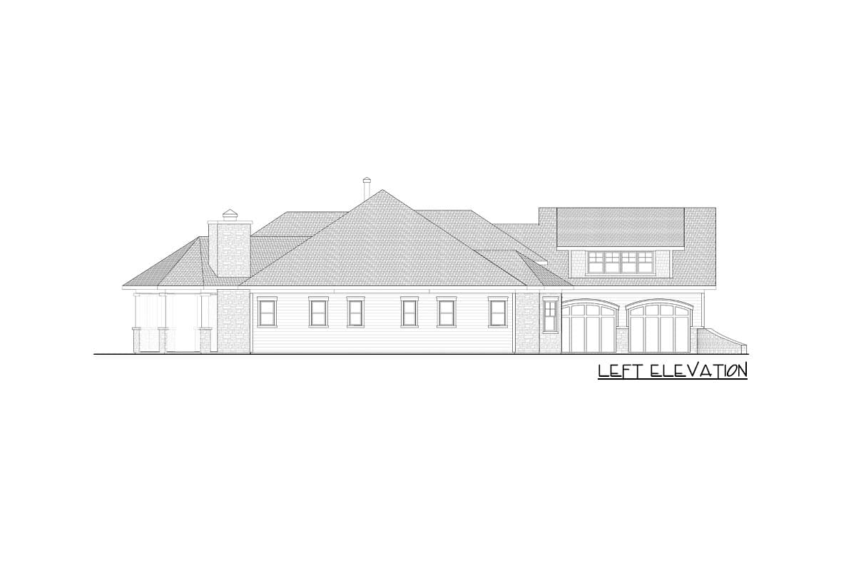 Plan 871016JEN: European Ranch Plan with Split-bed Layout - Image #15 - Craftsman, European, Ranch