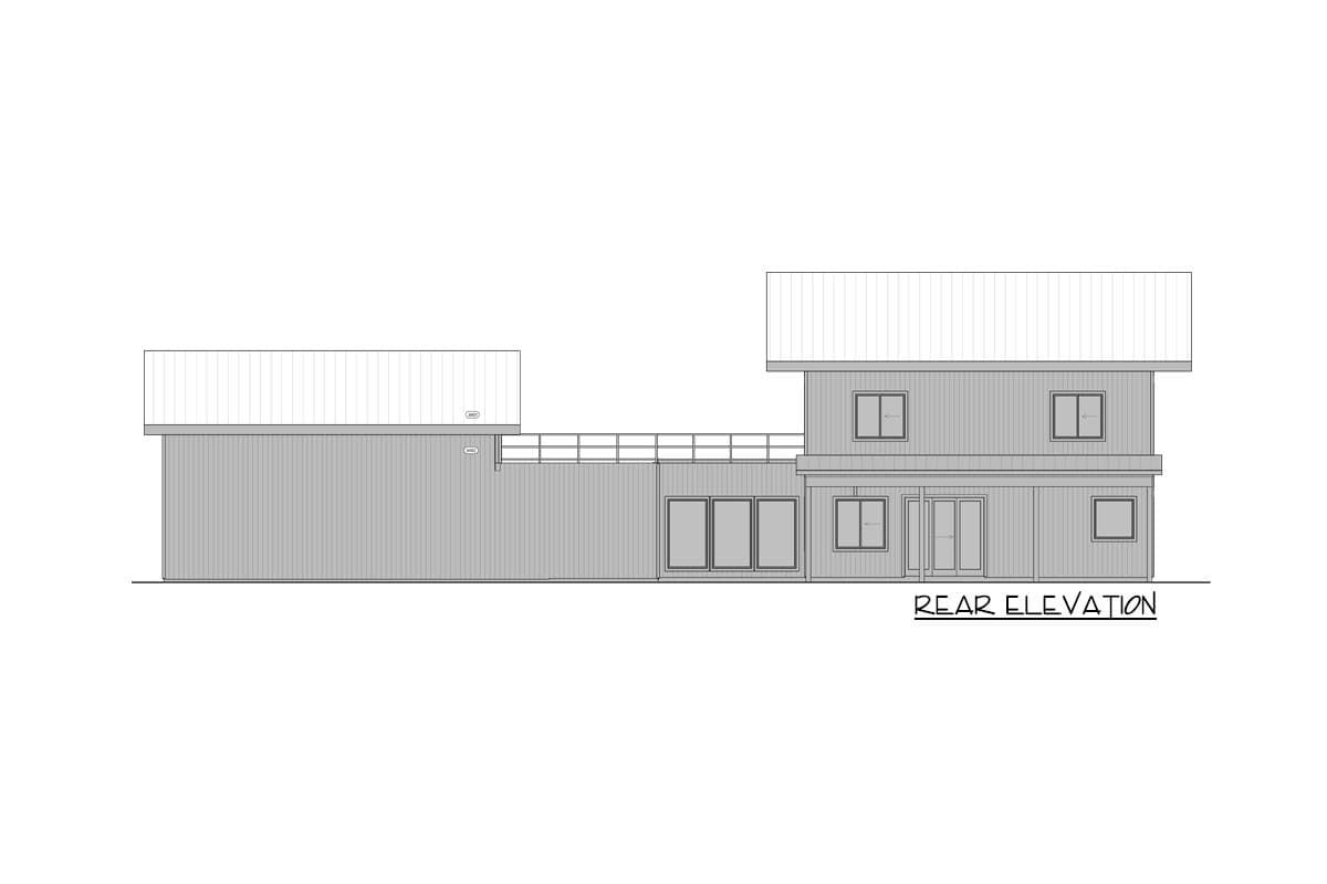 Plan 400001FTY: Exclusive 2-Story Modern Home Plan with Rooftop Deck and Garage with Full Bath  - Image #20 - Contemporary, Modern, Mountain