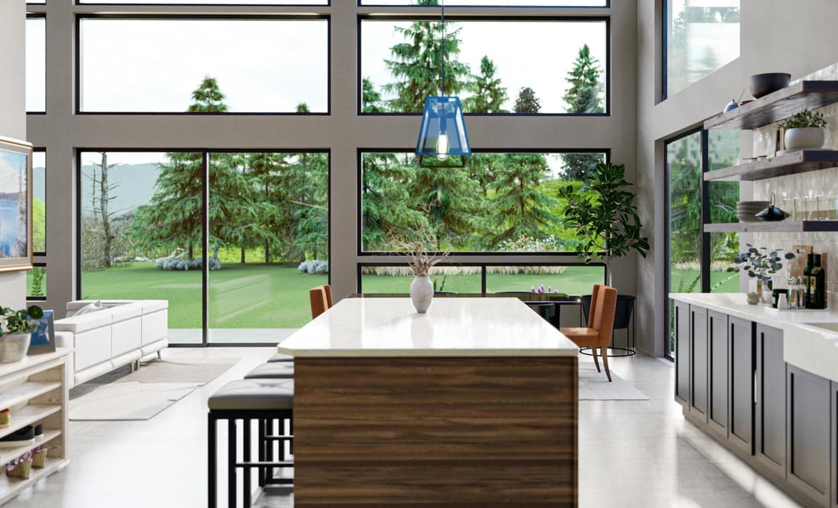 Plan 400001FTY: Exclusive 2-Story Modern Home Plan with Rooftop Deck and Garage with Full Bath  - Image #11 - Contemporary, Modern, Mountain