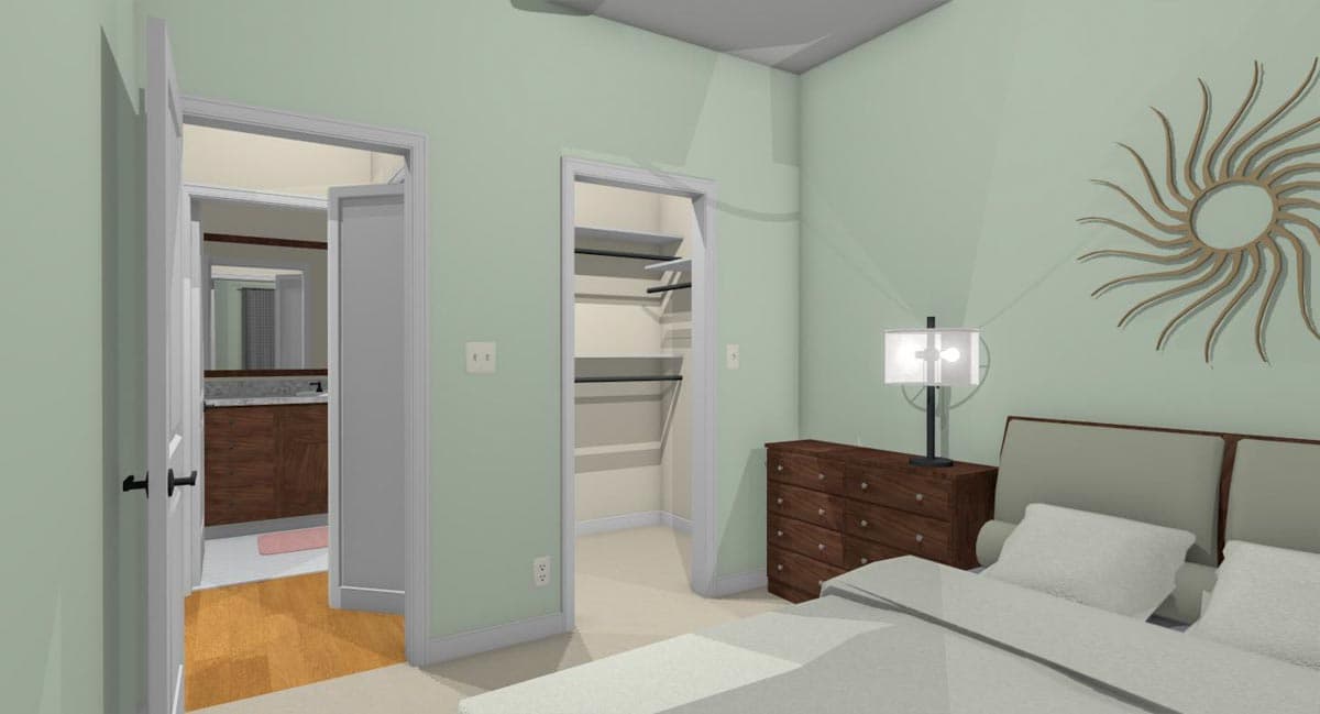 Plan 430816SNG: Exclusive 800 Square Foot House Plan with 2 Bedrooms - Image #11 - Cottage, Country, Modern Farmhouse