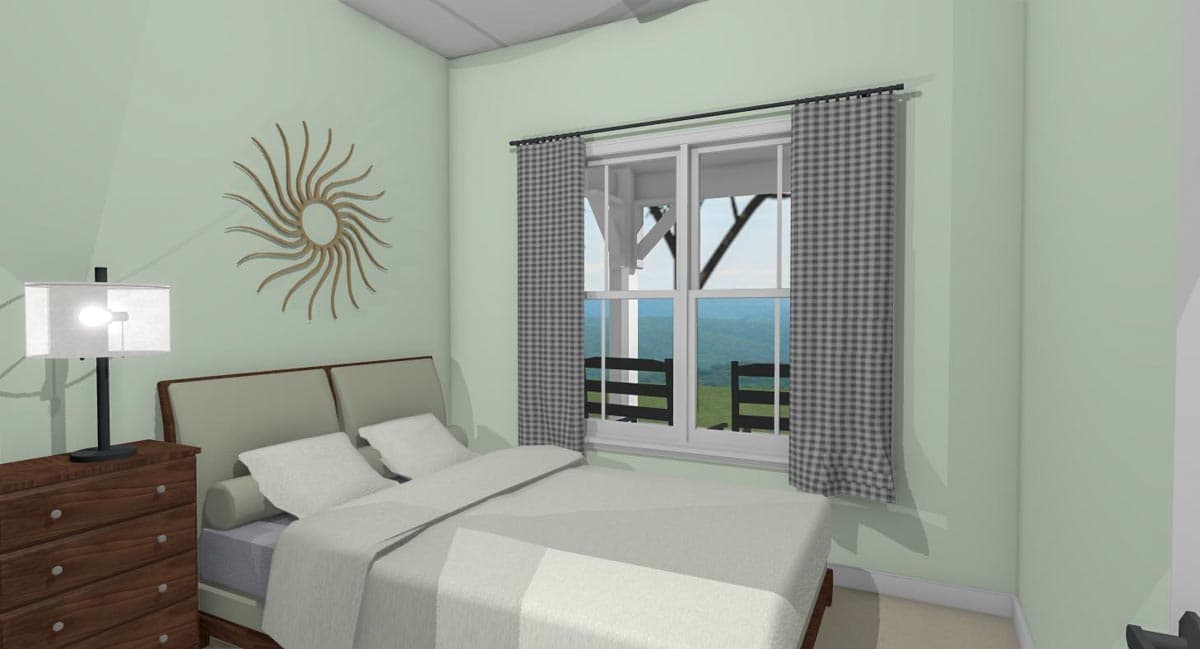 Plan 430816SNG: Exclusive 800 Square Foot House Plan with 2 Bedrooms - Image #13 - Cottage, Country, Modern Farmhouse