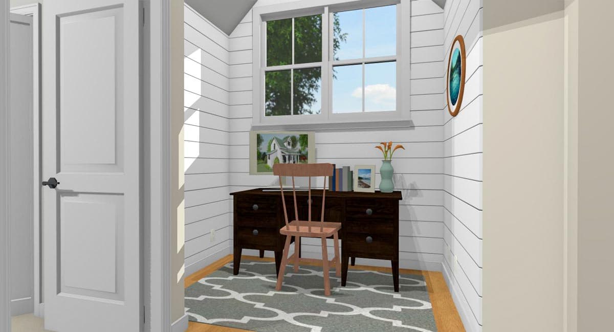 Plan 430816SNG: Exclusive 800 Square Foot House Plan with 2 Bedrooms - Image #17 - Cottage, Country, Modern Farmhouse