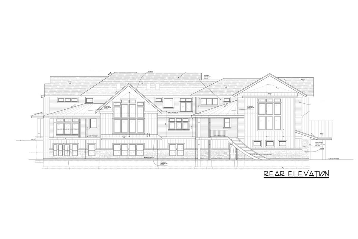 Plan 849005PGE: Exclusive Mountain Craftsman Plan with Large Studio - Image #21 - Contemporary, Craftsman, Mountain, New American, Northwest, Transitional