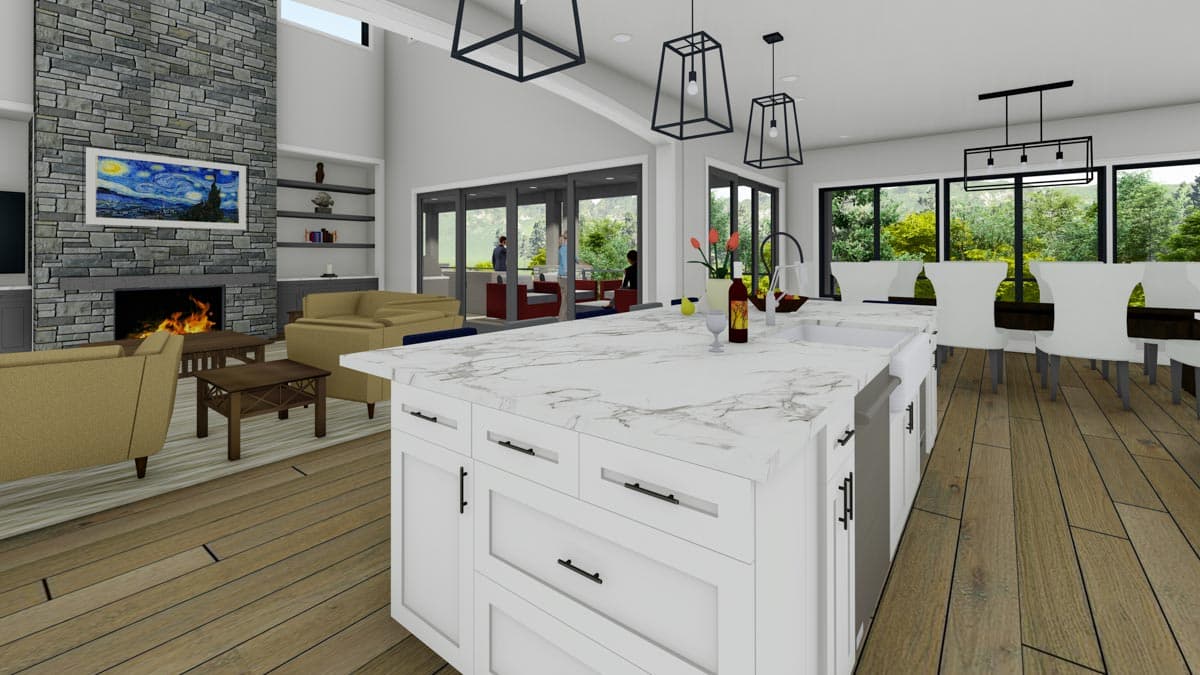 Plan 64522SC: Luxury Ranch Home Plan with Walkout Basement - Image #16 - Craftsman, Mountain, Prairie, Ranch