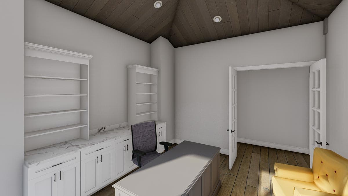 Plan 64522SC: Luxury Ranch Home Plan with Walkout Basement - Image #19 - Craftsman, Mountain, Prairie, Ranch