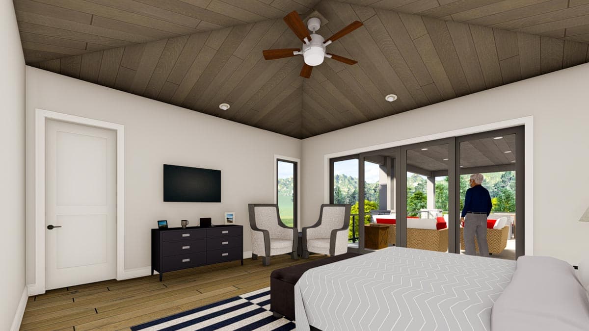 Plan 64522SC: Luxury Ranch Home Plan with Walkout Basement - Image #20 - Craftsman, Mountain, Prairie, Ranch