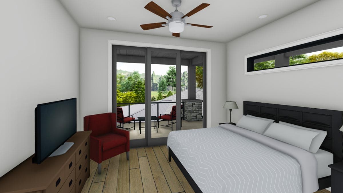 Plan 64522SC: Luxury Ranch Home Plan with Walkout Basement - Image #25 - Craftsman, Mountain, Prairie, Ranch