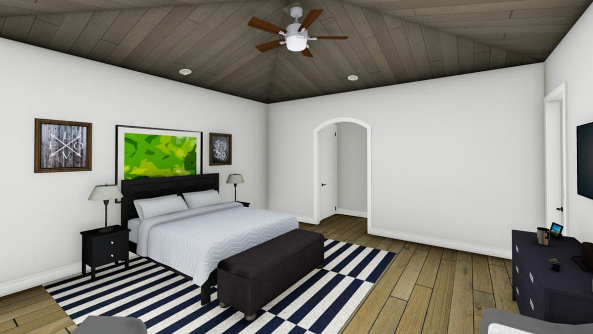 Plan 64522SC: Luxury Ranch Home Plan with Walkout Basement - Image #29 - Craftsman, Mountain, Prairie, Ranch