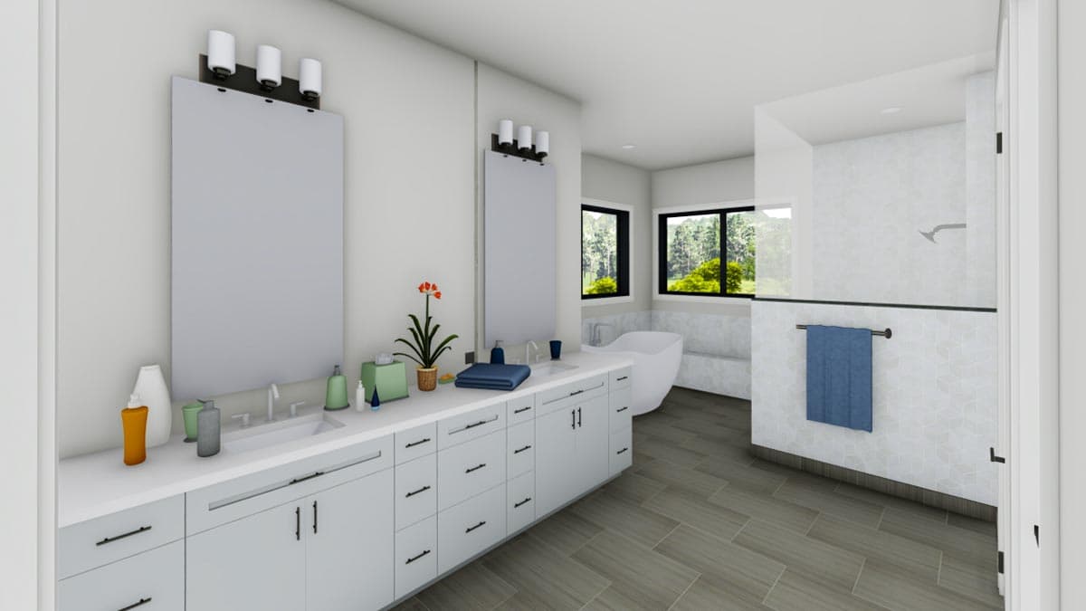 Plan 64522SC: Luxury Ranch Home Plan with Walkout Basement - Image #30 - Craftsman, Mountain, Prairie, Ranch