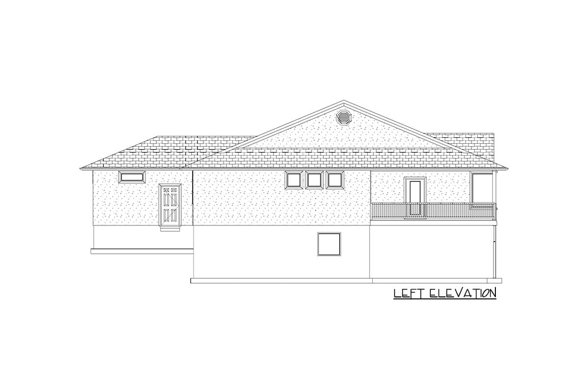 Plan 61273UT: Exclusive Ranch Home Plan with Full Basement - Image #32 - Country, Ranch