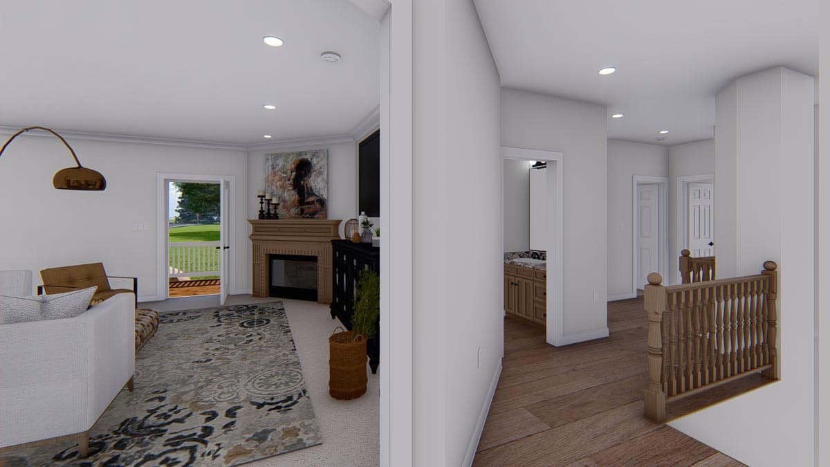 Plan 61273UT: Exclusive Ranch Home Plan with Full Basement - Image #12 - Country, Ranch