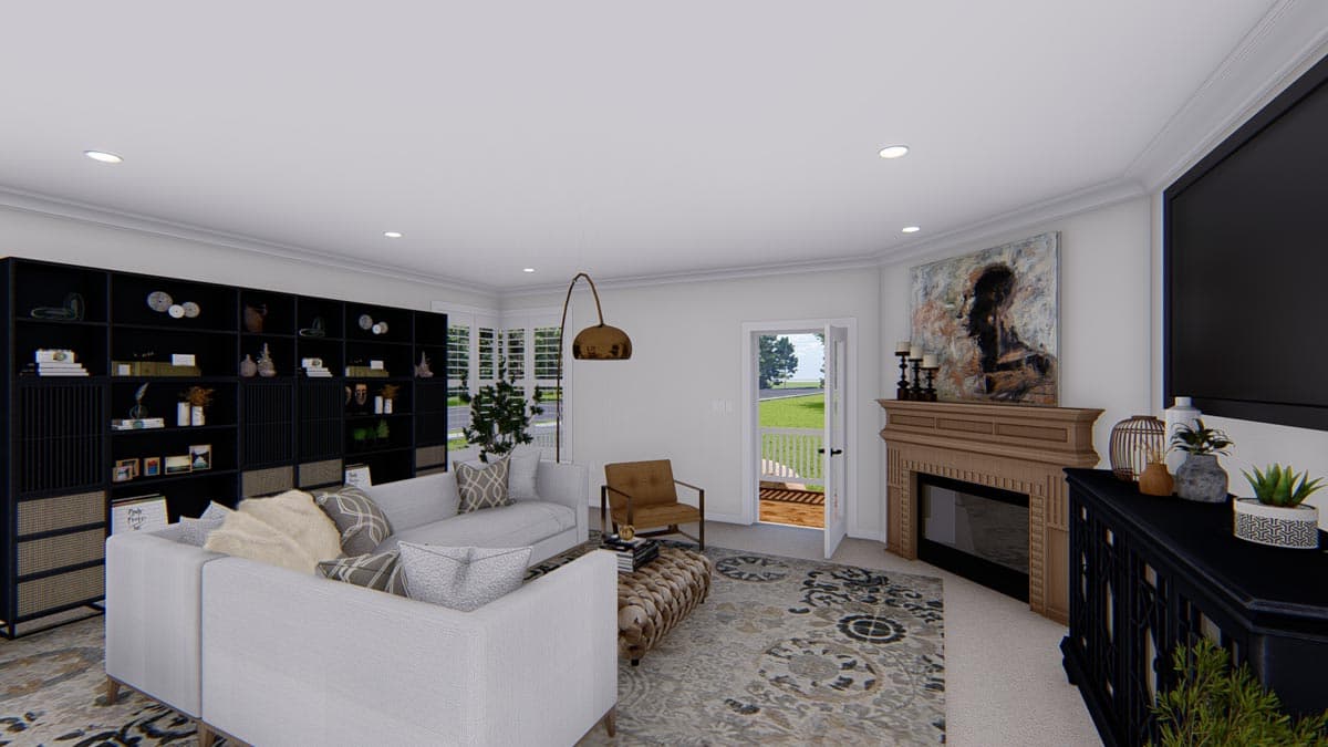 Plan 61273UT: Exclusive Ranch Home Plan with Full Basement - Image #13 - Country, Ranch