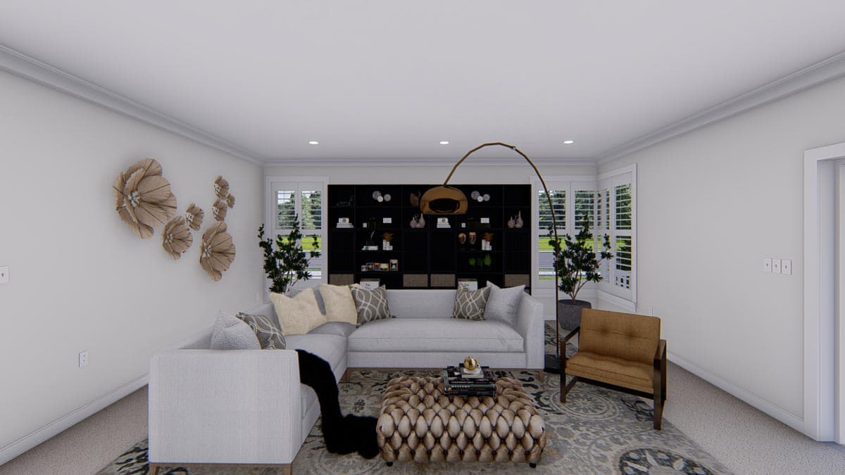 Plan 61273UT: Exclusive Ranch Home Plan with Full Basement - Image #14 - Country, Ranch