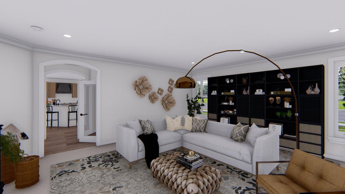 Plan 61273UT: Exclusive Ranch Home Plan with Full Basement - Image #15 - Country, Ranch