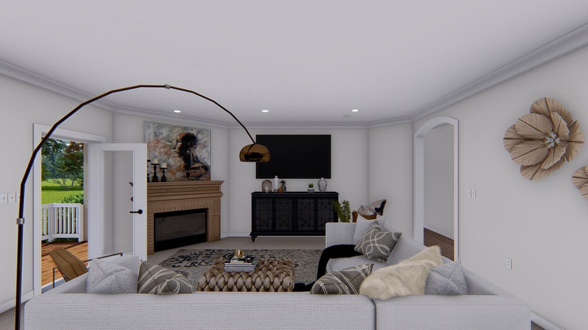 Plan 61273UT: Exclusive Ranch Home Plan with Full Basement - Image #16 - Country, Ranch