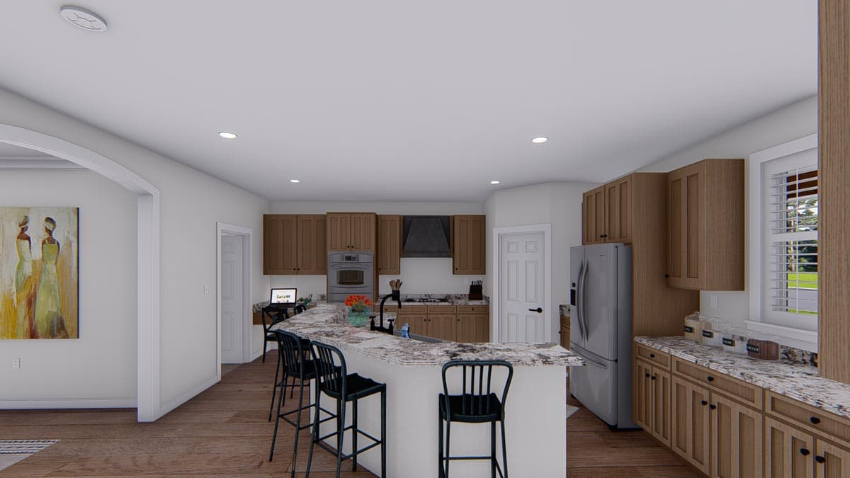 Plan 61273UT: Exclusive Ranch Home Plan with Full Basement - Image #17 - Country, Ranch