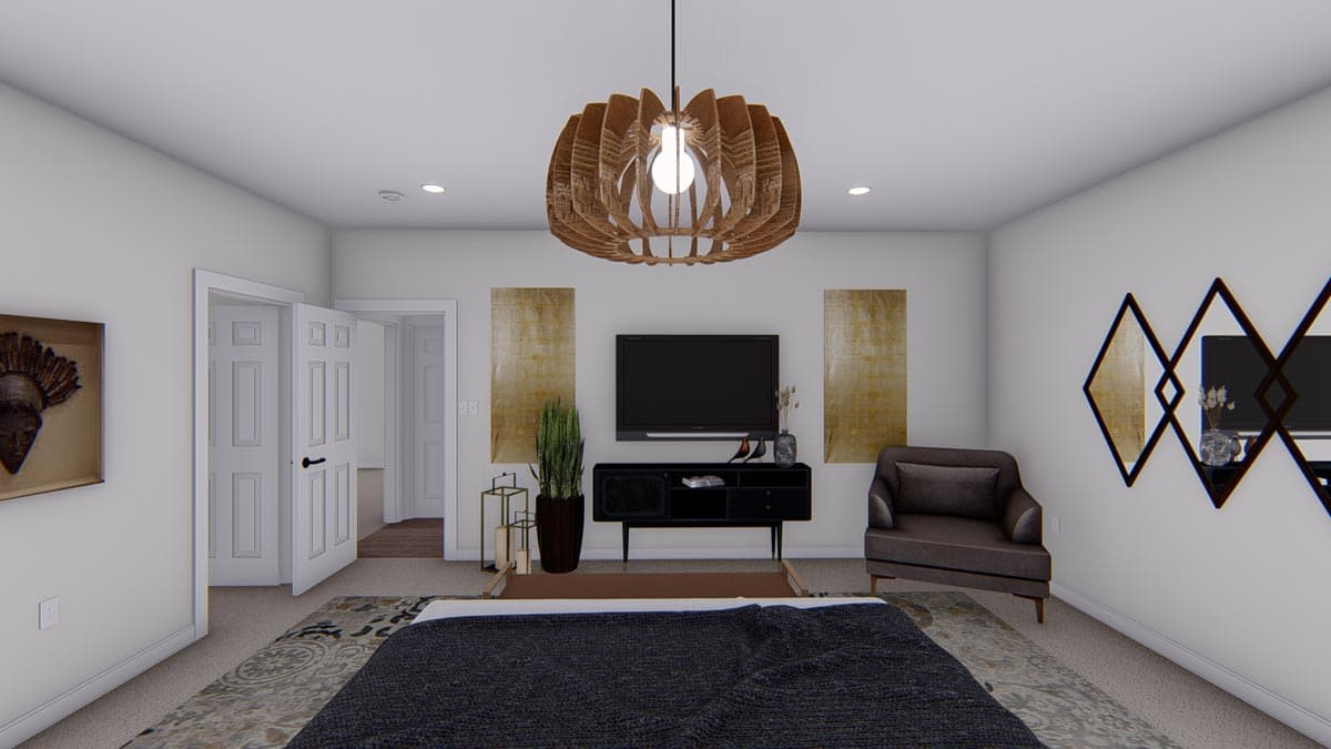 Plan 61273UT: Exclusive Ranch Home Plan with Full Basement - Image #26 - Country, Ranch