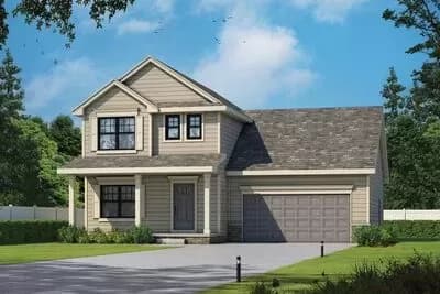 3-Bed House Plan with Optional Upstairs Laundry