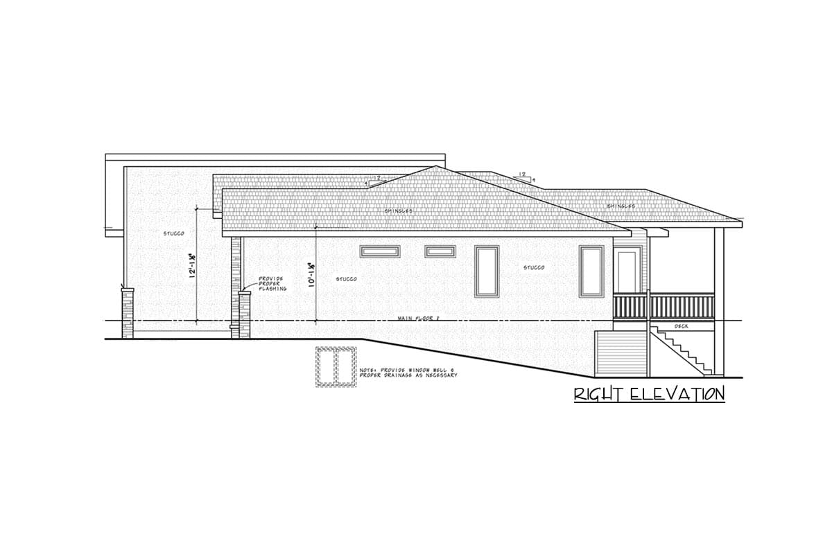 Plan 42707DB: Contemporary Ranch with a Walkout Basement - Image #4 - Contemporary, Mid Century Modern, Modern, Northwest, Ranch