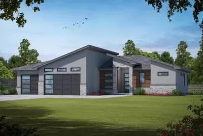 Contemporary Ranch with a Walkout Basement