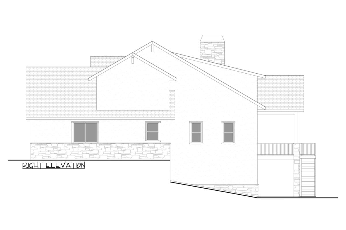 Plan 365019PED: Exclusive New American Craftsman Home with Optional Finished Basement - Image #8 - Craftsman, Mountain, New American