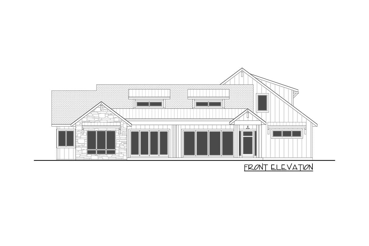 Plan 365020PED: New American House Plan with Smart Layout and Bonus Expansion - 2574 Sq Ft  - Image #30 - Contemporary, Mountain, New American, Prairie, Ranch