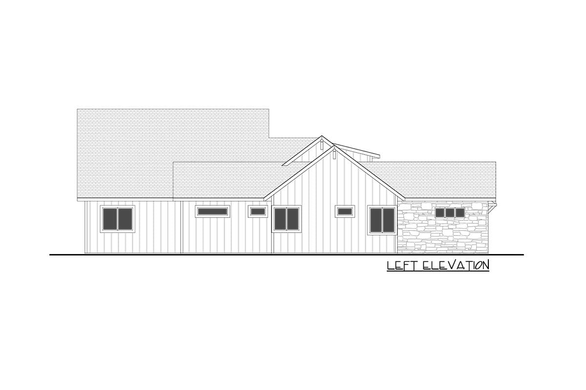 Plan 365020PED: New American House Plan with Smart Layout and Bonus Expansion - 2574 Sq Ft  - Image #31 - Contemporary, Mountain, New American, Prairie, Ranch