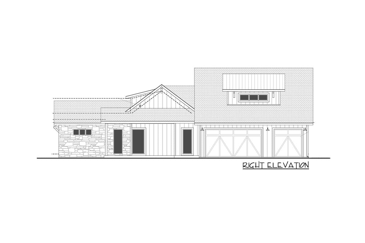 Plan 365020PED: New American House Plan with Smart Layout and Bonus Expansion - 2574 Sq Ft  - Image #33 - Contemporary, Mountain, New American, Prairie, Ranch