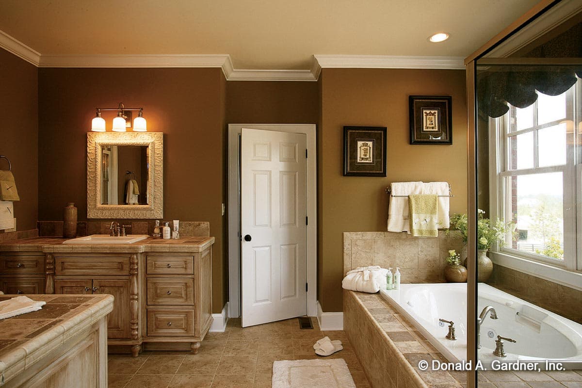 Plan 444267GDN: 3-Bed Mountain Craftsman Plan with Walkout Basement - Image #11 - Craftsman, Mountain, Rustic