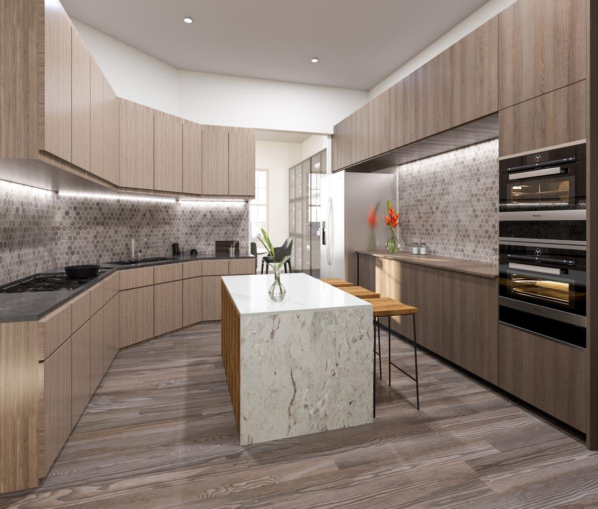 Plan 15743GE: French Country Home Plan with Media Room and Fifth Bedroom Expansion Upstairs - Image #10 - European, French Country